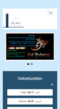 Mobile Screenshot of masjid-omar.de