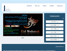 Tablet Screenshot of masjid-omar.de
